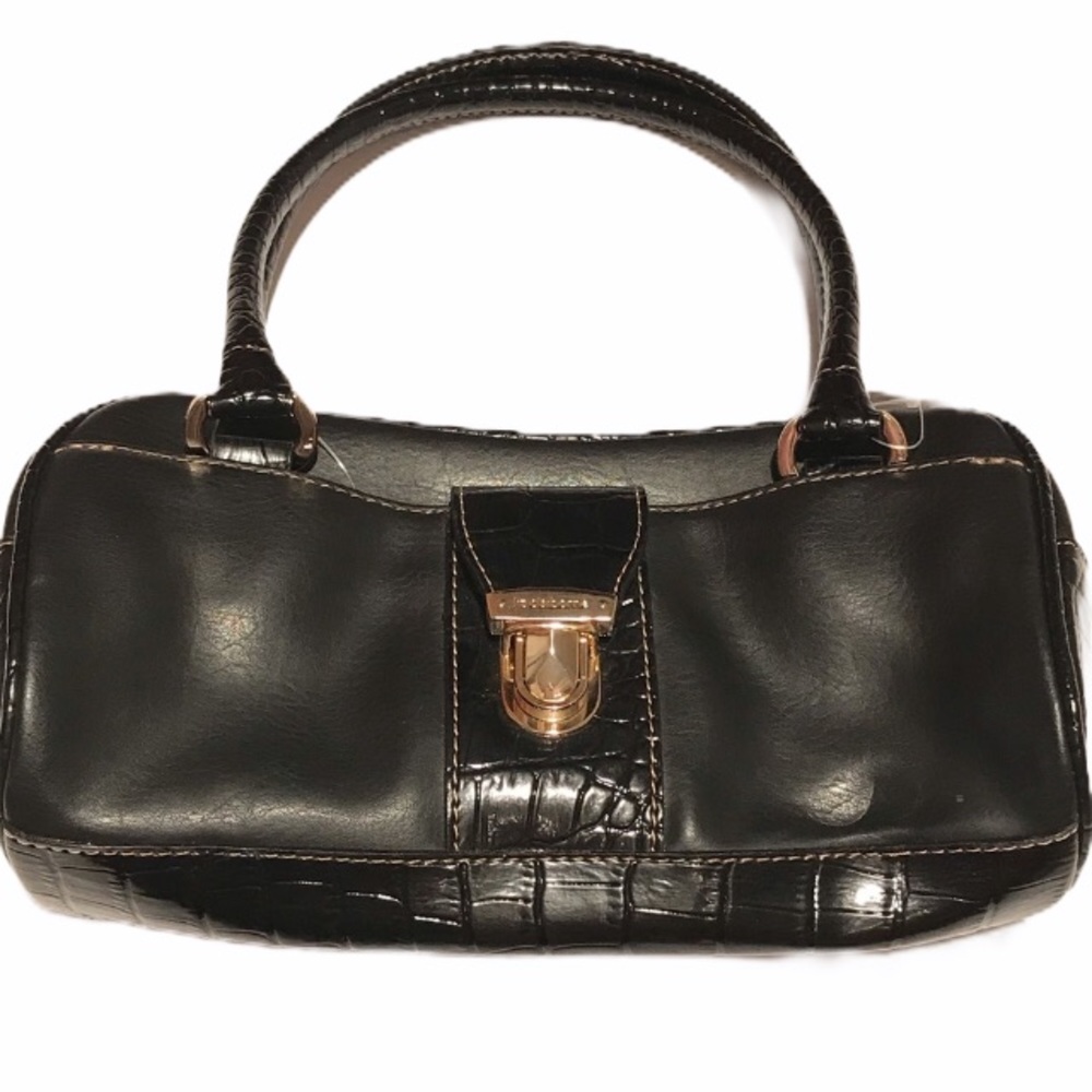 NWT LIZ CLAIBORNE PURSE HANDBAG CLUTCH SMALL BLACK - Picture 1 of 12